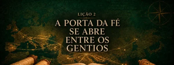 A Porta da Fé se Abre entre os Gentios